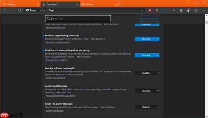 Win10 Chromium Edge新权限：阻止不安全内容