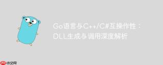 Go语言与C++/C#互操作性：DLL生成与调用深度解析