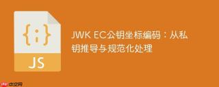 JWK EC公钥坐标编码：从私钥推导与规范化处理