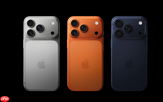 苹果iPhone 17 Pro和iPhone Air不抗摔：跌落仍易碎屏