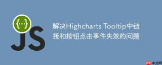 解决Highcharts Tooltip中链接和按钮点击事件失效的问题