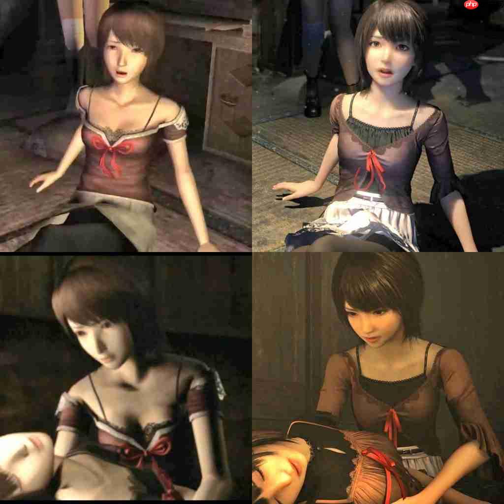 《零红蝶》三版本画面对比 任天堂版画面更性感