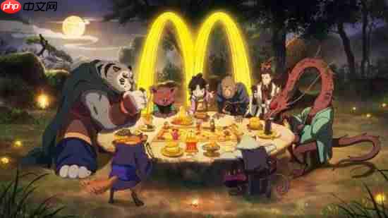 《黑神话:悟空》麦当劳联动小动画里有四妹!玩家:别一脚踩爆了