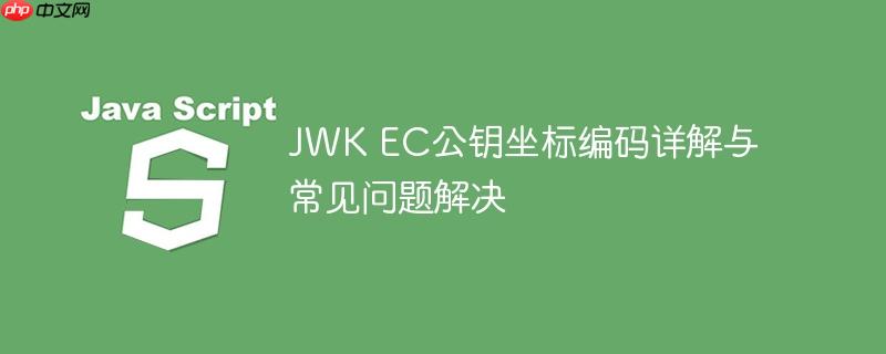 JWK EC公钥坐标编码详解与常见问题解决
