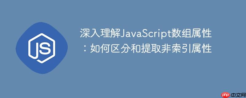 深入理解JavaScript数组属性：如何区分和提取非索引属性
