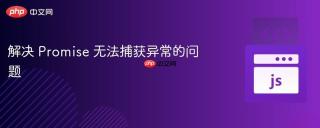 解决 Promise 无法捕获异常的问题