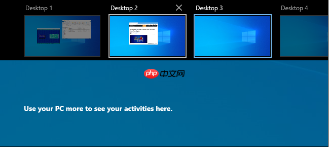如何在windows10上将窗口移动到另一个虚拟桌面