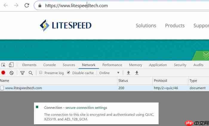 Chrome Canary版已经启用对实验性QUIC协议和HTTP/3整合支持