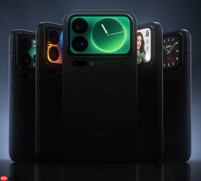 小米 17Pro 系列外观公布：全新妙享背屏加持，多一面更精彩