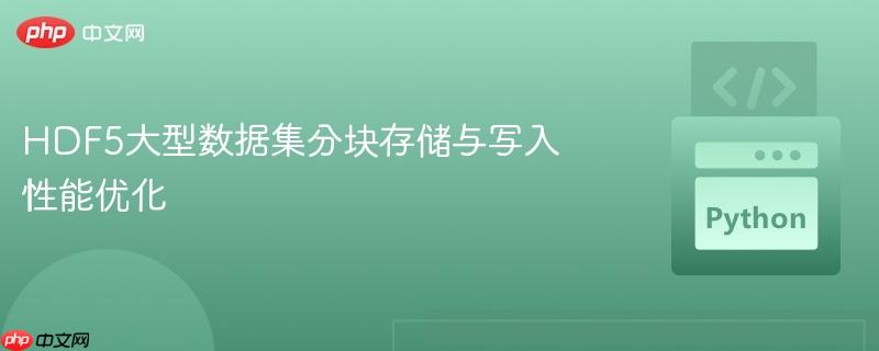 HDF5大型数据集分块存储与写入性能优化