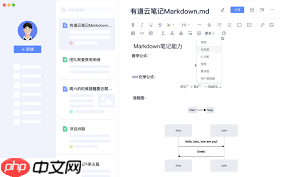 有道云笔记Windows系统快捷键有哪些