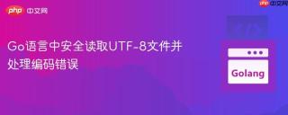 Go语言中安全读取UTF-8文件并处理编码错误