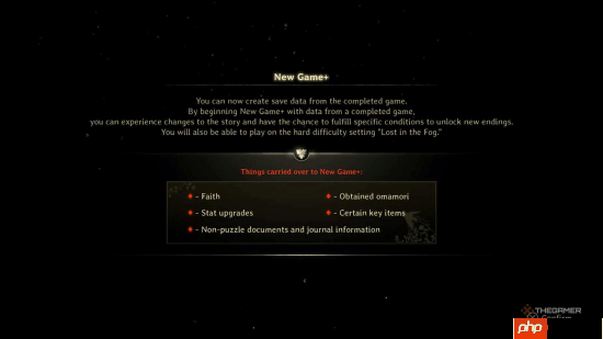 解锁新游戏+!《寂静岭f》带来全新结局与探索