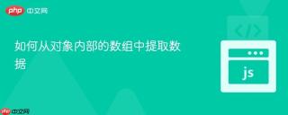 如何从对象内部的数组中提取数据