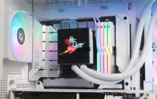 这也能用上AI!Tt为MagFloe Ultra水冷屏幕加入AI功能:实现自定义背景