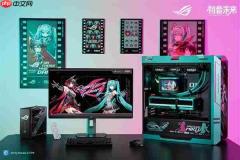 冲破次元壁 华硕X870E RO姬×初音未来版主板火热预约中