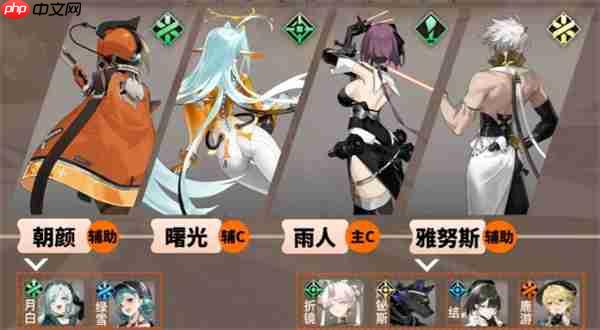 新月同行曙光阵容玩法搭配攻略