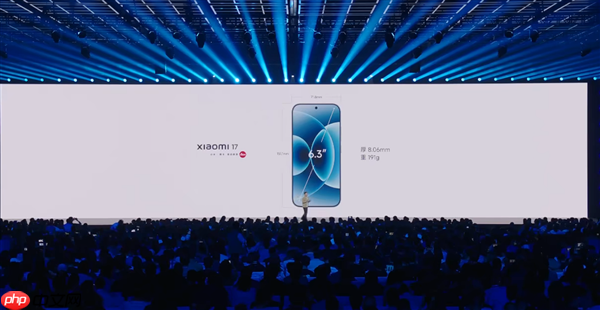 小米史上最强小尺寸全能旗舰!小米17正式发布:4499元起