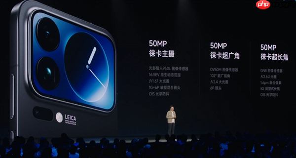 5999元起!小米17 Pro Max正式发布:首发秒享背屏 全面对标iPhone 17 Pro Max