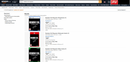 《生化危机9:安魂曲》部分地区已开启预购!封面一片黑引猜想