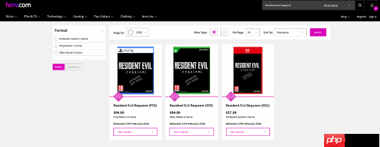 《生化危机9:安魂曲》部分地区已开启预购!封面一片黑引猜想