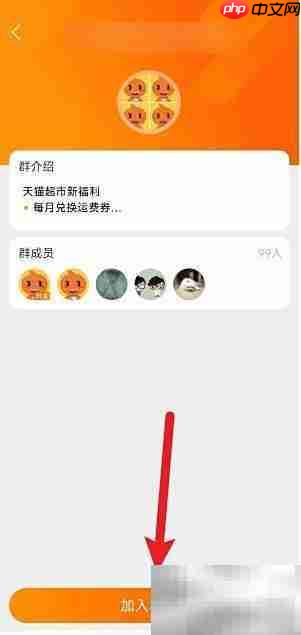 天猫超市快闪群入群指南