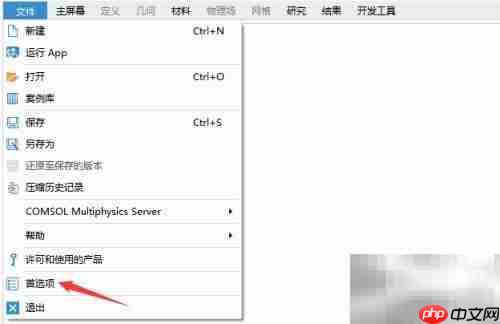 Multiphysics设置DV视频编码器