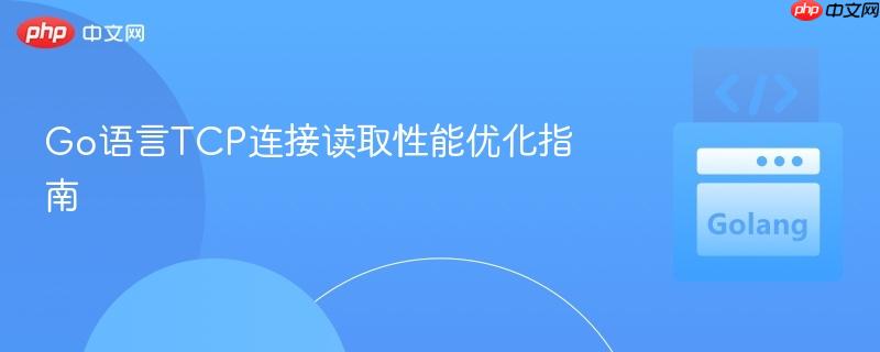Go语言TCP连接读取性能优化指南
