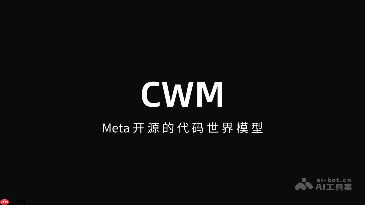 CWM— Meta开源的代码世界模型