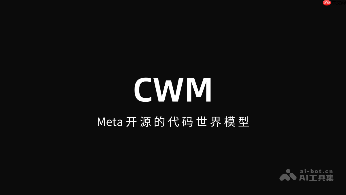 CWM— Meta开源的代码世界模型