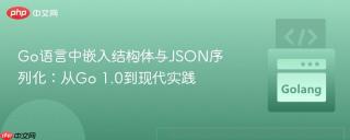 Go语言中嵌入结构体与JSON序列化：从Go 1.0到现代实践
