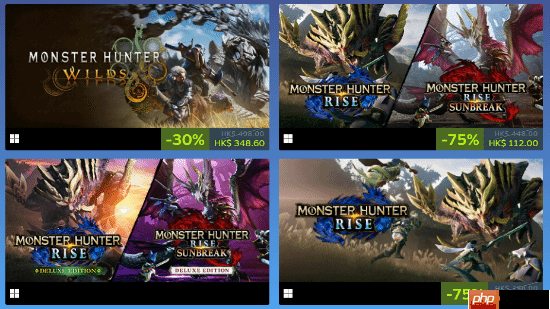 卡普空开启TGS特惠 多个系列价格低到宛如批发！