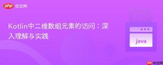 Kotlin中二维数组元素的访问：深入理解与实践
