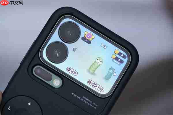 妙享背屏秒变游戏掌机！小米17 Pro图赏