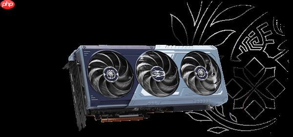 华擎推出 RX 9070 XT《怪物猎人:荒野》联名显卡:蓝色外观颜值爆表