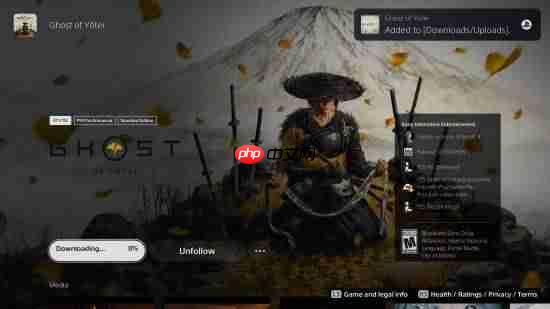 《羊蹄山之魂》现已开启预载!85GB大容量管饱