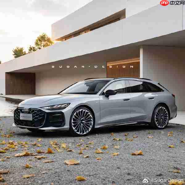 曝奥迪A7L Sportback旅行车预览图 无框车门+低矮车身