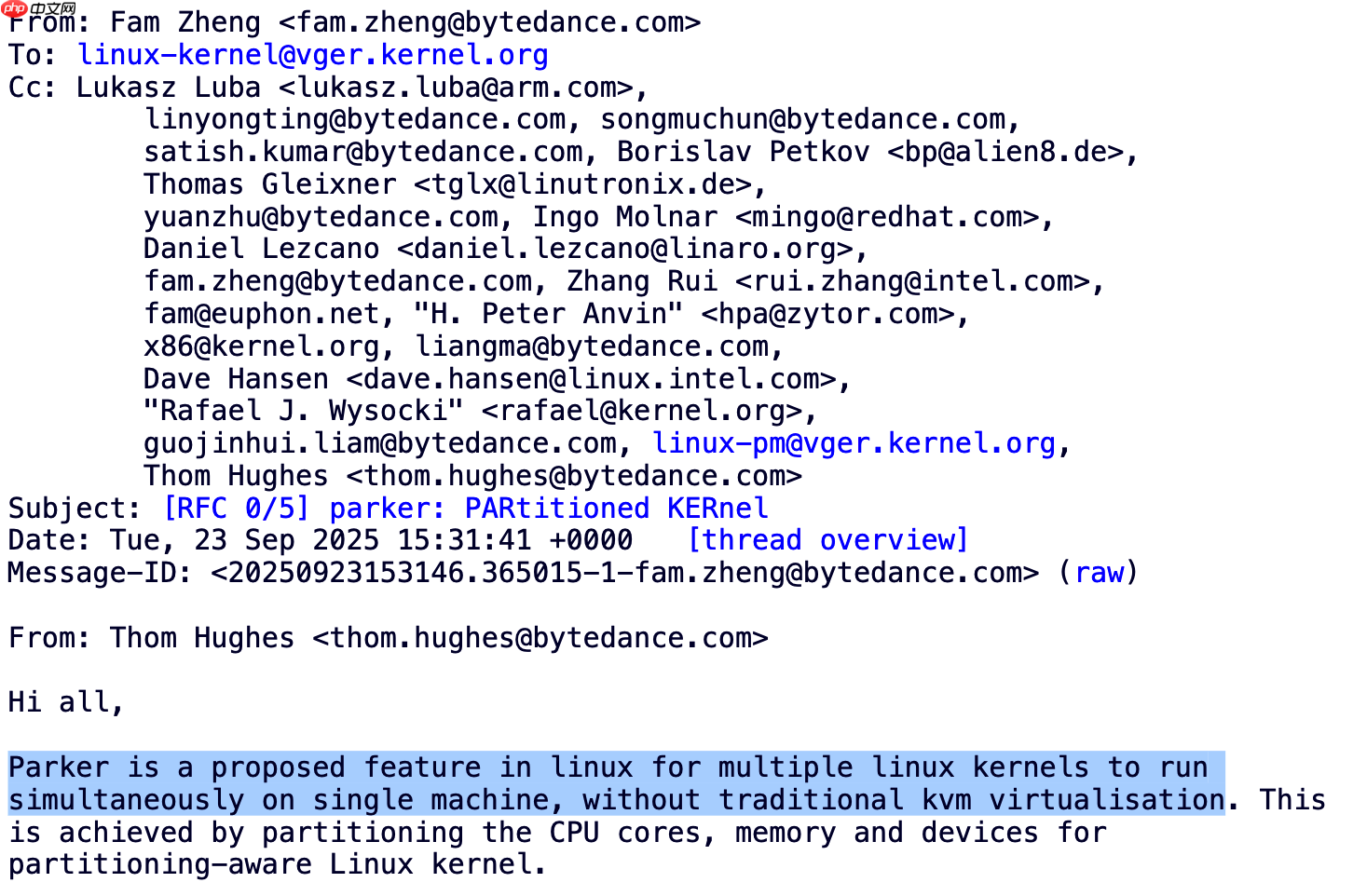 字节跳动提出 Parker,让一台裸机同时跑多个互不干扰的 Linux 内核实例