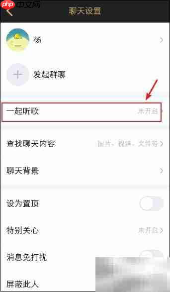 手机QQ如何开启一起听歌