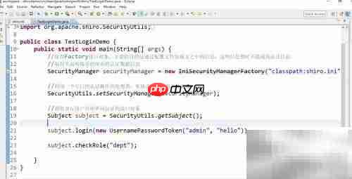 Shiro角色认证解析