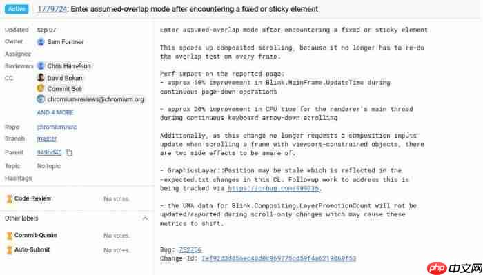 Win10 Chromium浏览器改进滚动特性占用CPU问题