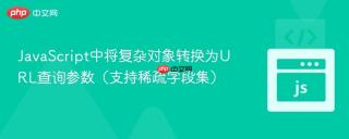 JavaScript中将复杂对象转换为URL查询参数（支持稀疏字段集）