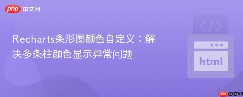 Recharts条形图颜色自定义:解决多条柱颜色显示异常问题