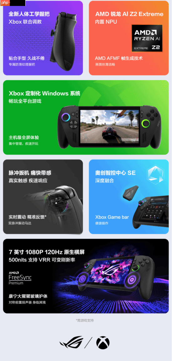Xbox掌机中文宣传片来了!国行6499元 畅玩大作