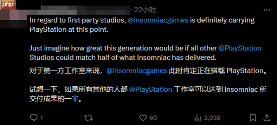 玩家盛赞失眠组是最稳定的索尼第一方:这个家没你得散