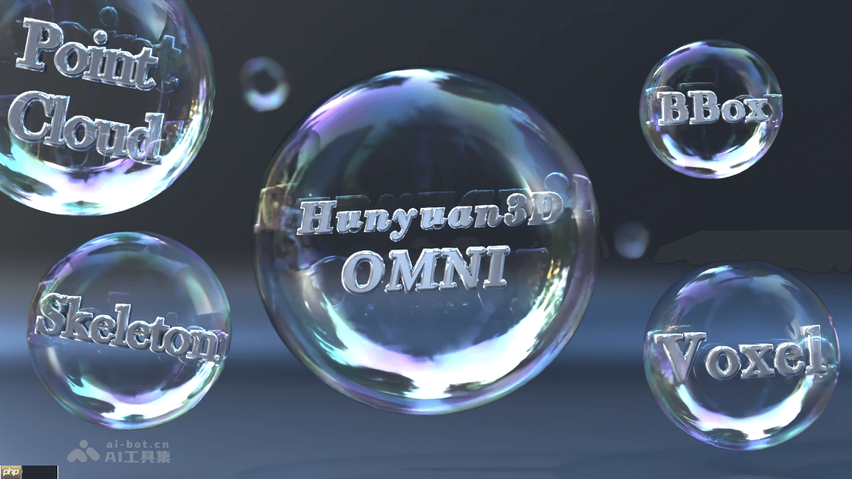 混元3D-Omni— 腾讯混元推出的3D资产生成框架