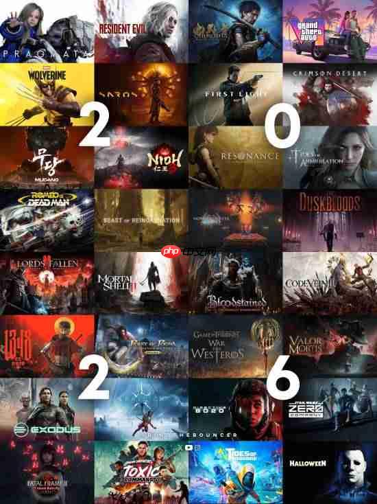 2026年大作超多!一图汇总 你最想玩哪些?