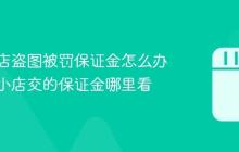 抖音小店盗图被罚保证金怎么办?抖音小店交的保证金哪里看