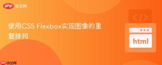 使用CSS Flexbox实现图像的重复排列