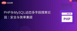 PHP与MySQL动态多字段搜索实现：安全与效率兼顾